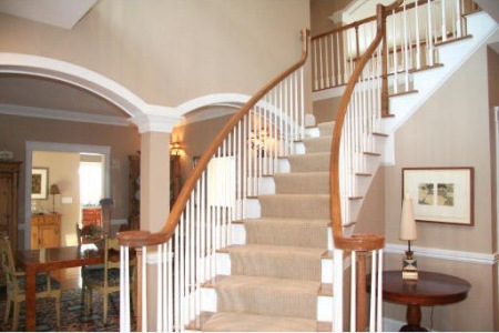 curved stairs